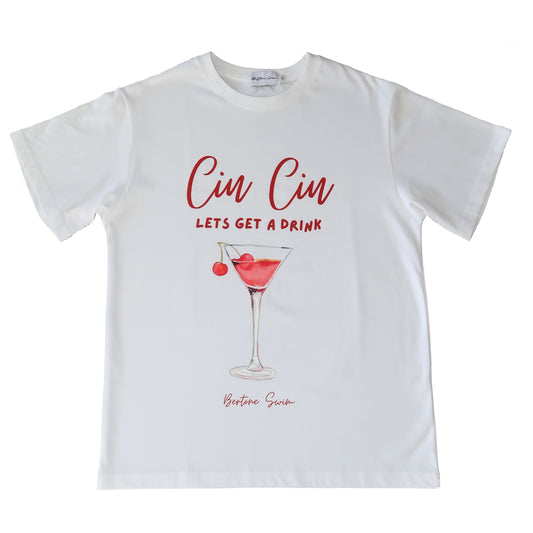Cin Cin Graphic T-shirt - Bertone Swim