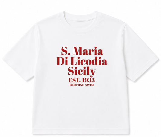 St. Maria Oversized Tshirt - Bertone Swim