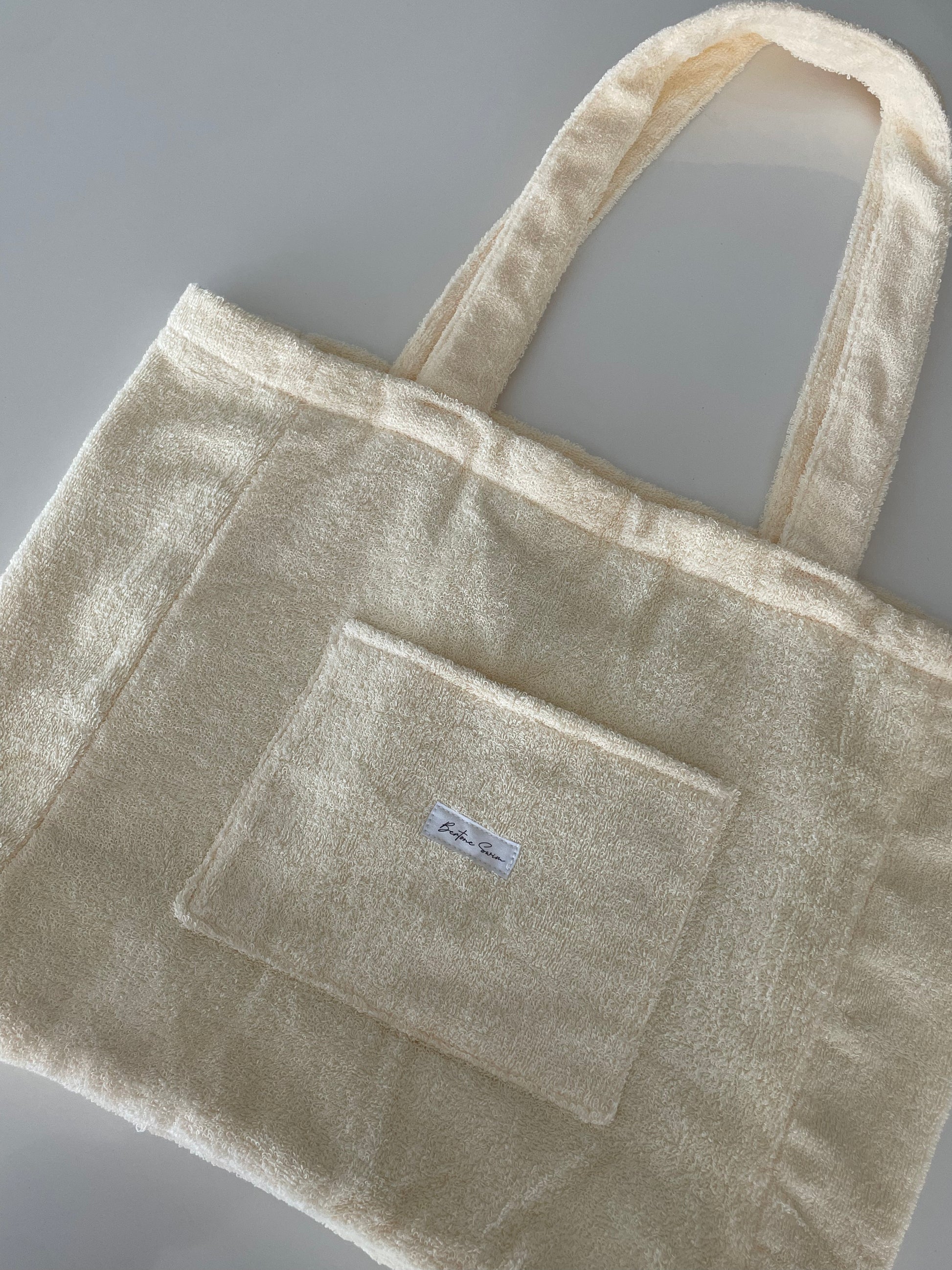 Dolce Terry Towel Beach Bag - Bertone Swim