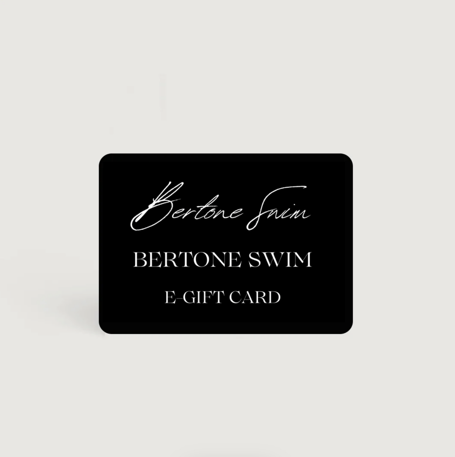 Bertone Swim Gift Card - Bertone Swim