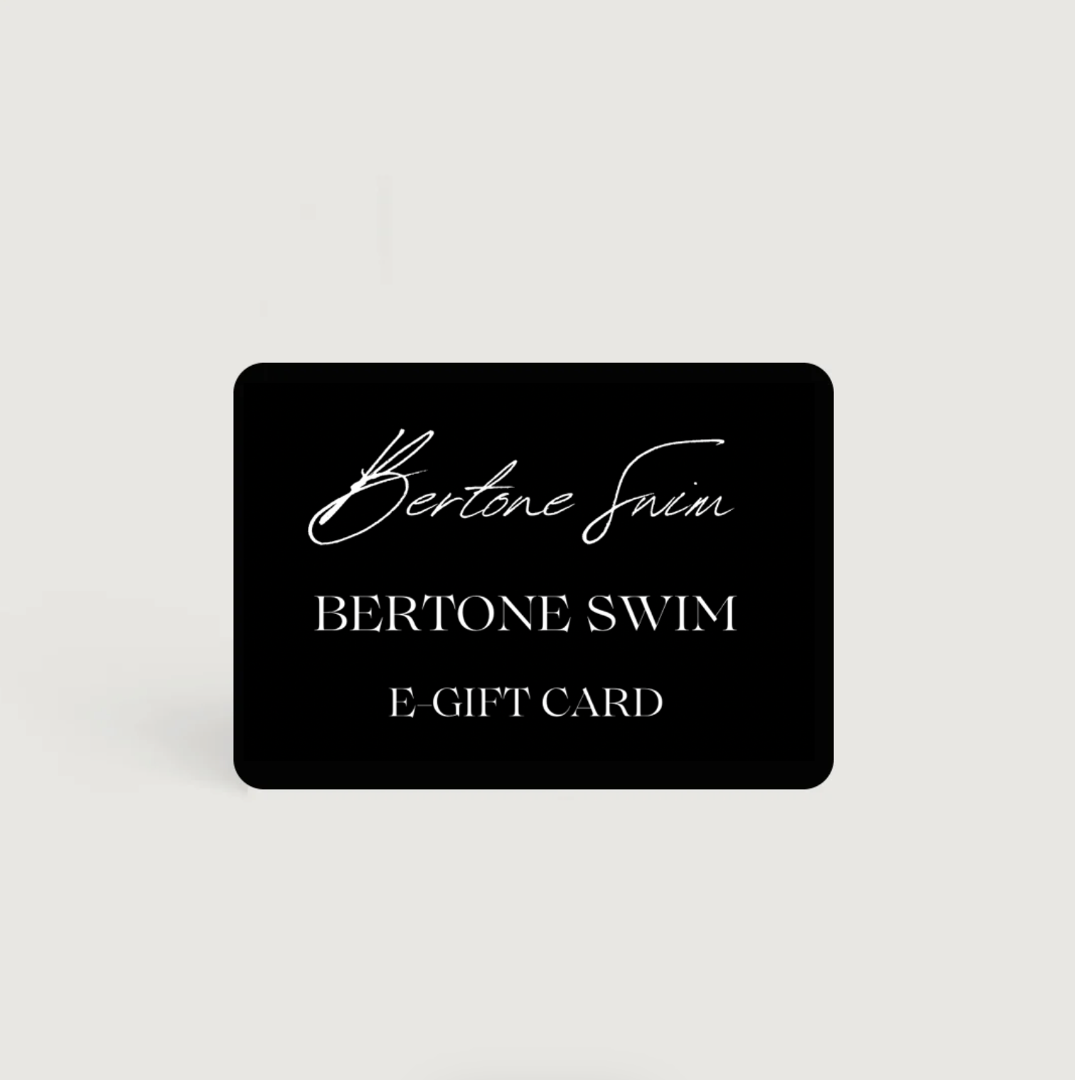 Bertone Swim Gift Card - Bertone Swim