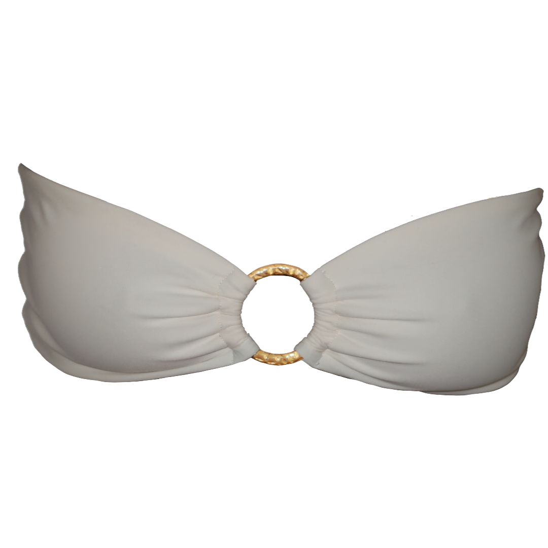 Calabria Bikini Top | Ivory - Bertone Swim