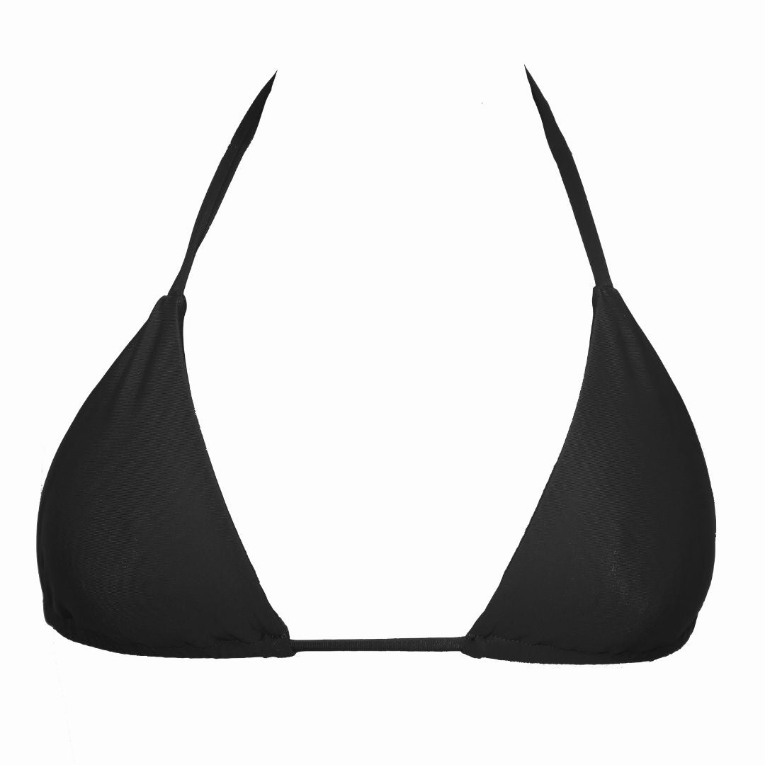 Messina Bikini Top | Black - Bertone Swim